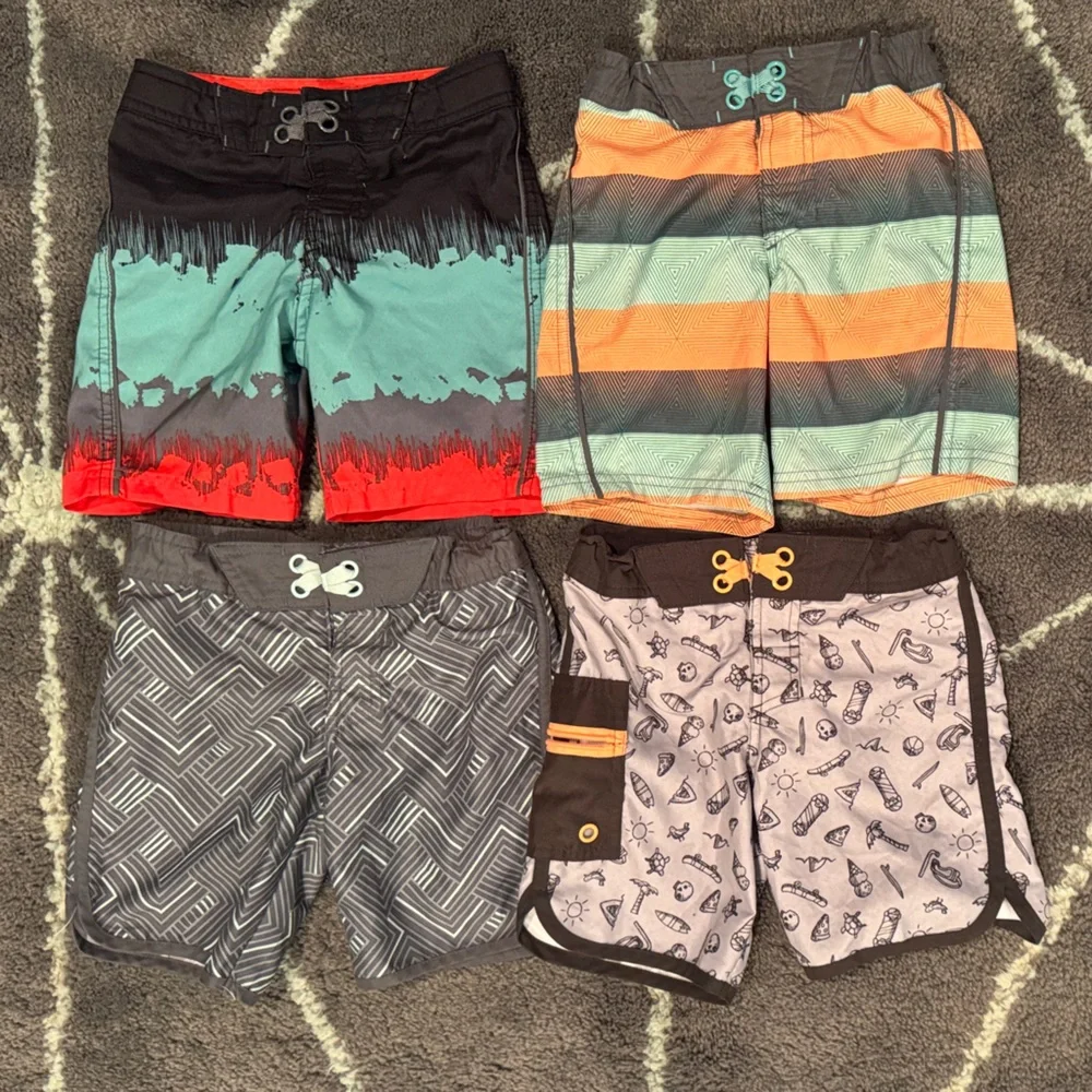 Art Class Kids Swim Trunks Bathing Suit Set, Boys size 4